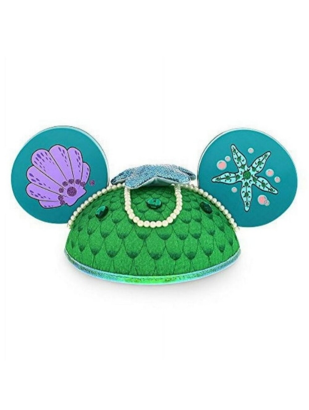 Disney Parks The Little Mermaid "Ariel" Mickey Mouse Ears Hat